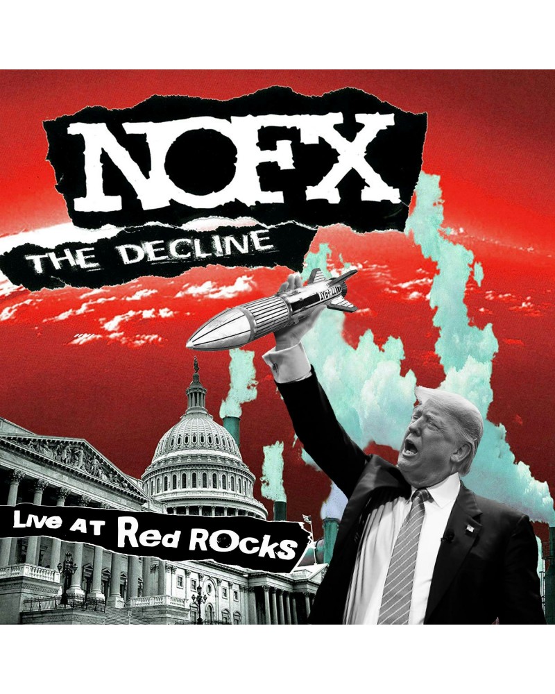 NOFX DECLINE (LIVE AT RED ROCKS) Vinyl Record $7.20 Vinyl