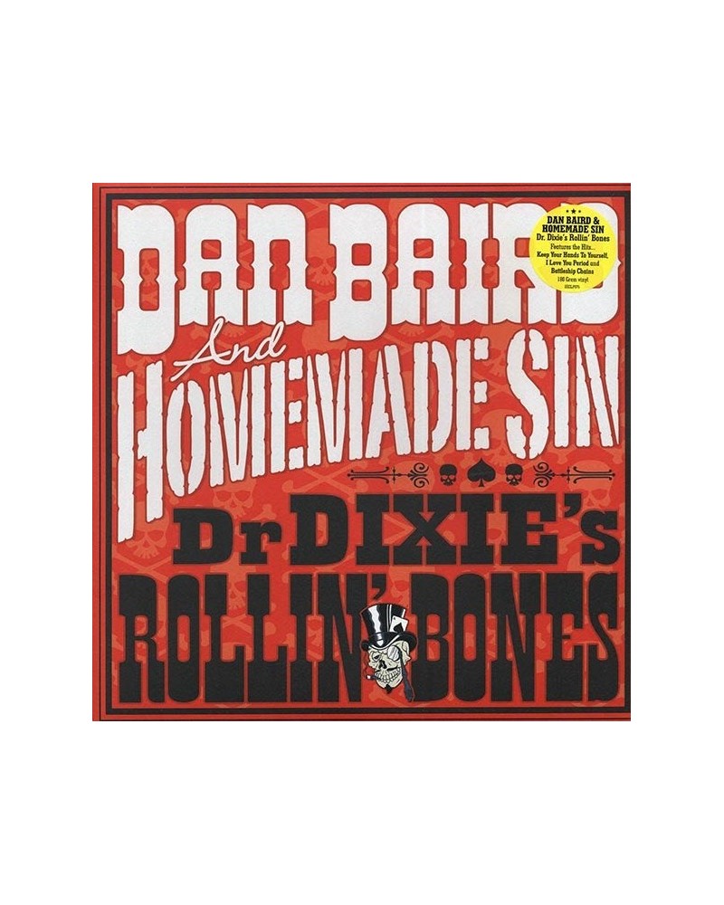 Dan Baird and Homemade Sin LP - Dr. Dixie's Rollin' Bones (180g) (Vinyl) $21.80 Vinyl