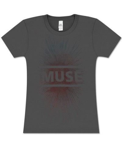 Muse Exploding Lines Women's T-Shirt $11.50 Shirts