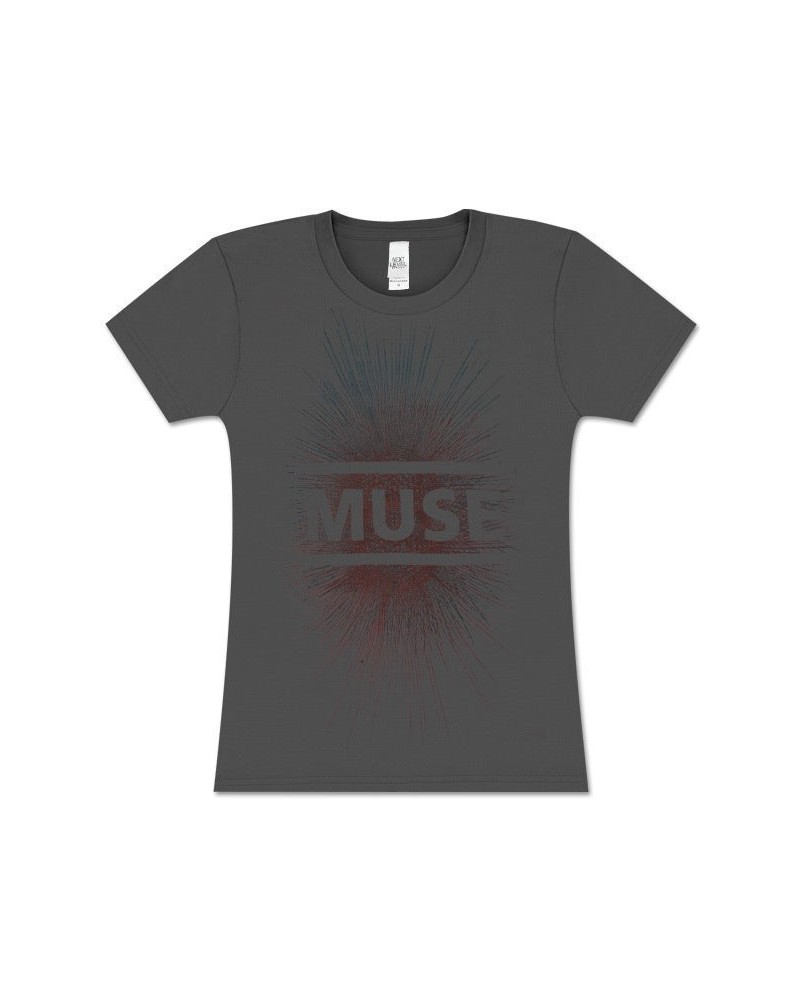 Muse Exploding Lines Women's T-Shirt $11.50 Shirts