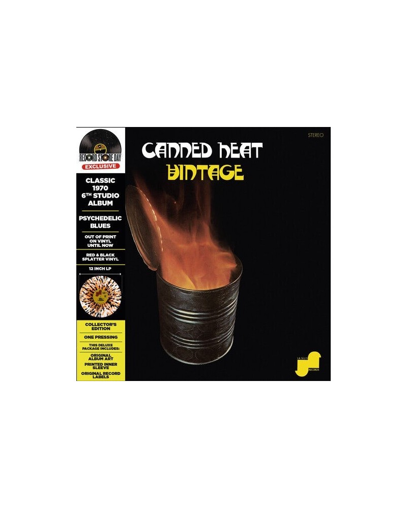 Canned Heat Vintage Vinyl Record $8.16 Vinyl