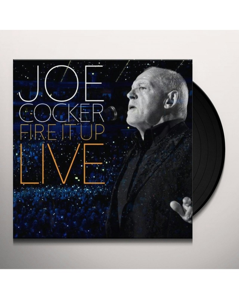 Joe Cocker FIRE IT UP: LIVE Vinyl Record - Holland Release $39.69 Vinyl