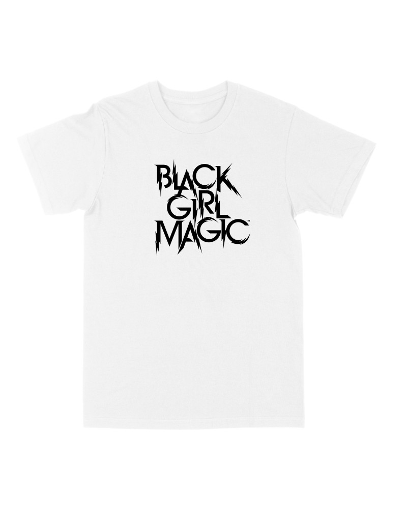 Black Girls Rock! Black Girl Magic Lightning Logo "White" Tee $11.70 Shirts