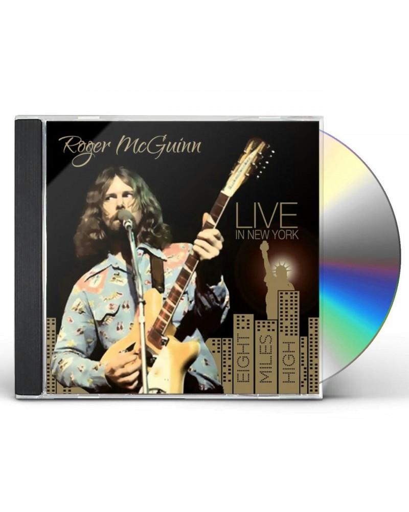 Roger McGuinn LIVE IN NEW YORK: EIGHT MILES HIGH CD $7.00 CD