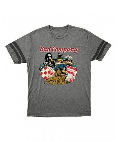 Bad Company T-Shirt | Rock n' Roll Fantasy '79 Collage Football Shirt $11.86 Shirts