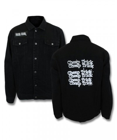 Cheap Trick Logo Denim Jacket $41.40 Outerwear