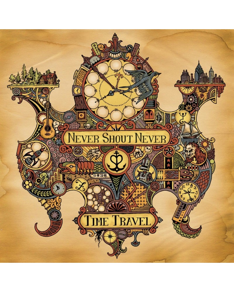 Never Shout Never Time Travel CD $4.56 CD