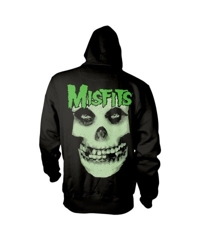 Misfits Hoodie - Glow Jurek Skull $20.32 Sweatshirts