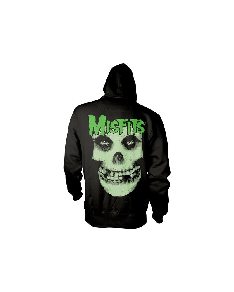 Misfits Hoodie - Glow Jurek Skull $20.32 Sweatshirts