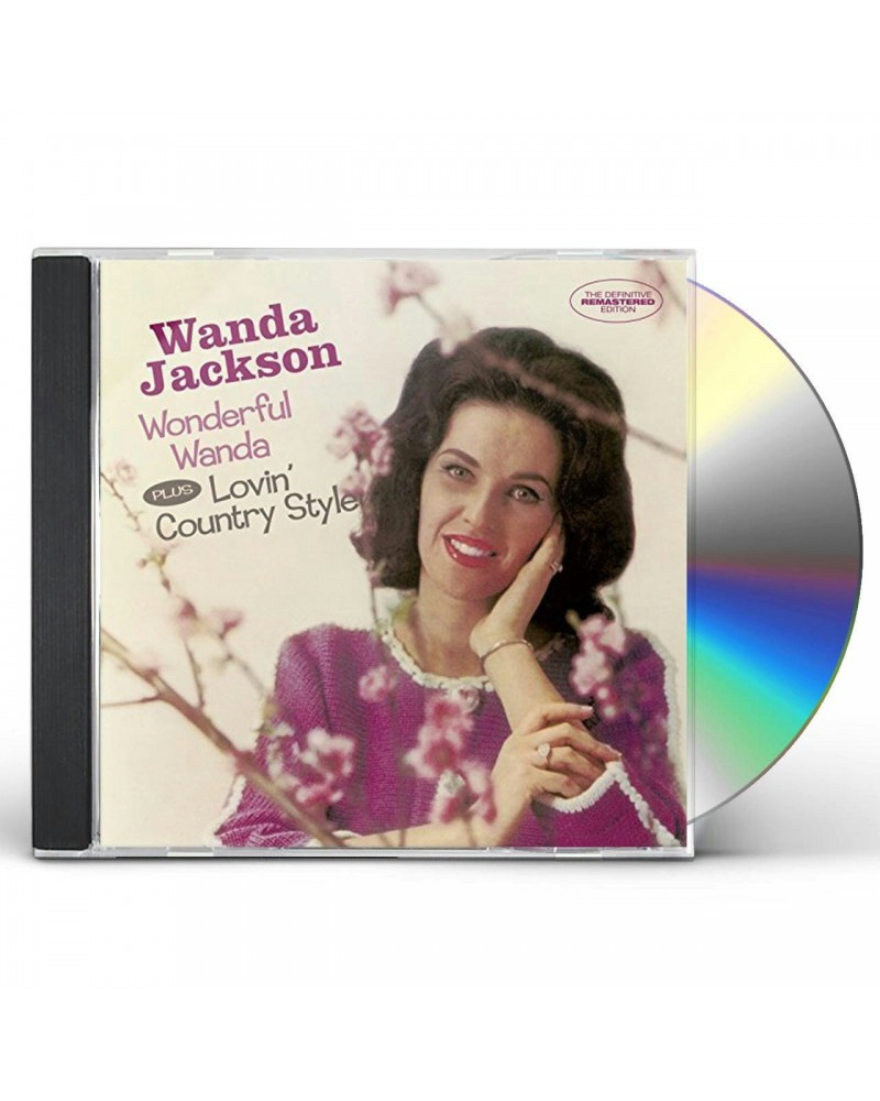 Wanda Jackson WONDERFUL WANDA / LOVIN COUNTRY STYLE CD $5.31 CD