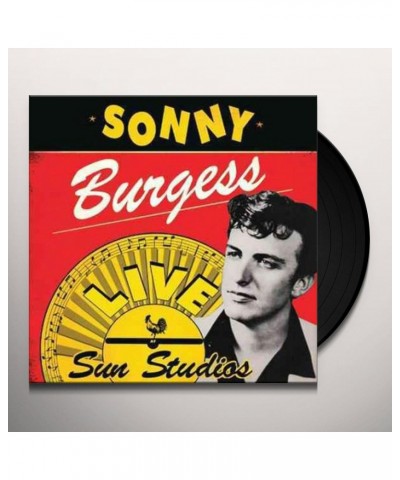 Sonny Burgess Live At Sun Studios Vinyl Record $8.25 Vinyl