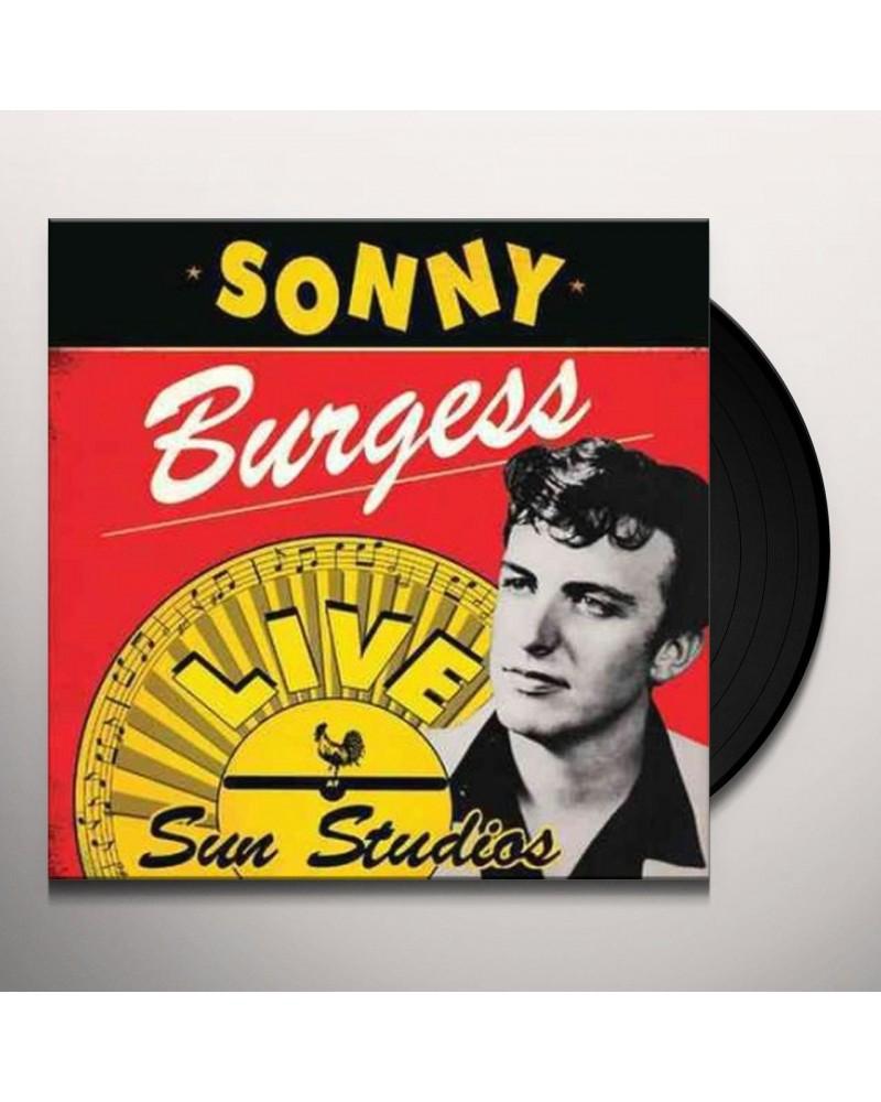 Sonny Burgess Live At Sun Studios Vinyl Record $8.25 Vinyl