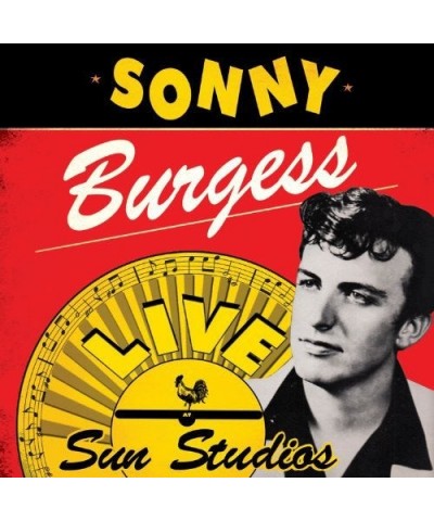 Sonny Burgess Live At Sun Studios Vinyl Record $8.25 Vinyl