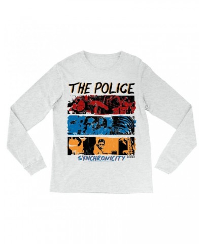 The Police Long Sleeve Shirt | 1983 Synchronicity Tour Distressed Shirt $12.28 Shirts