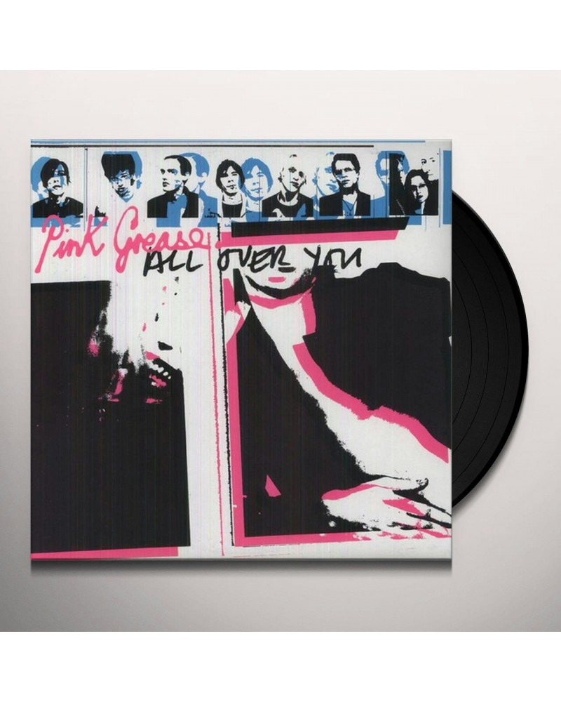 Pink Grease All Over You Vinyl Record $5.03 Vinyl