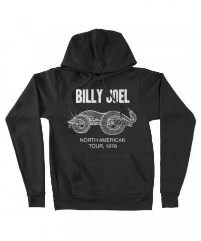 Billy Joel "Snake and Dagger" Pullover Hoodie $33.00 Sweatshirts