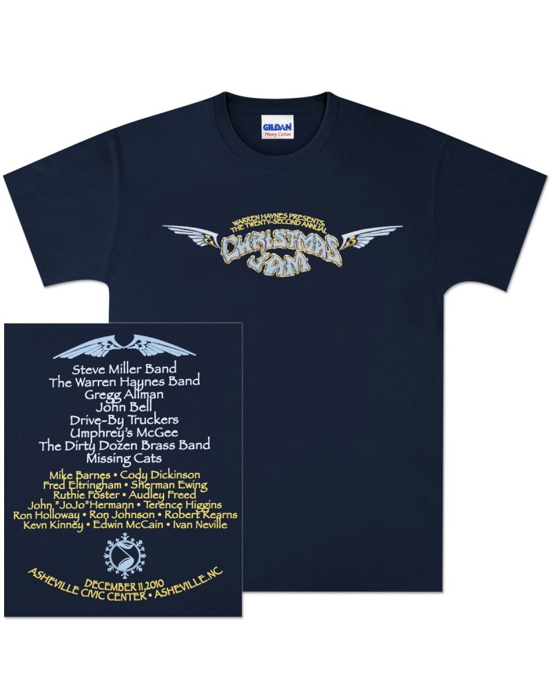 Gov't Mule Warren Haynes 2010 Xmas Jam Wings T-Shirt $4.30 Shirts