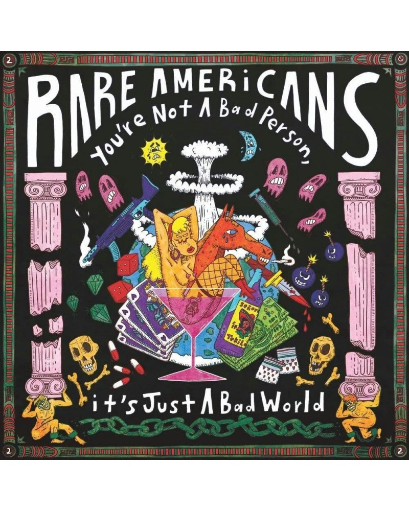 Rare Americans YOU'RE NOT A BAD PERSON IT'S JUST A BAD WORLD (YELLOW VINYL) Vinyl Record $13.05 Vinyl