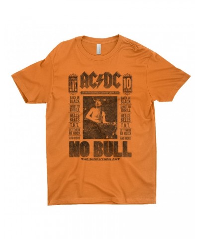 AC/DC T-Shirt | No Bull Album Cover Design Distressed Shirt $11.48 Shirts