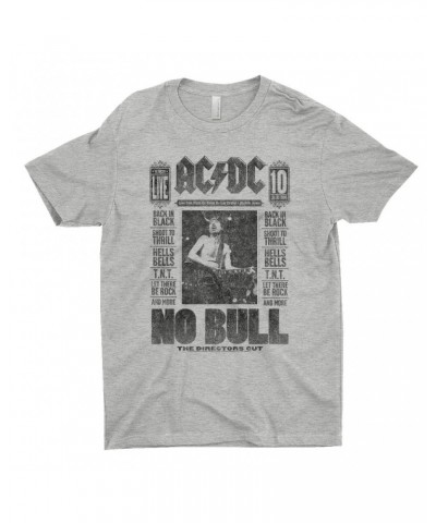 AC/DC T-Shirt | No Bull Album Cover Design Distressed Shirt $11.48 Shirts