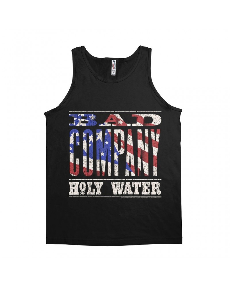 Bad Company Unisex Tank Top | Patriotic Holy Water Design Shirt $7.49 Shirts