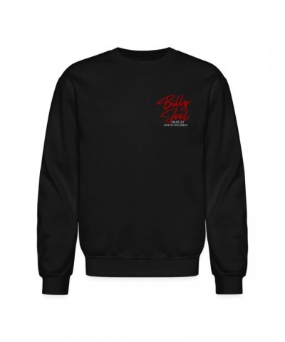 Billy Joel "8-5-23 Columbus Set List" Black Crewneck Online Exclusive $36.00 Sweatshirts