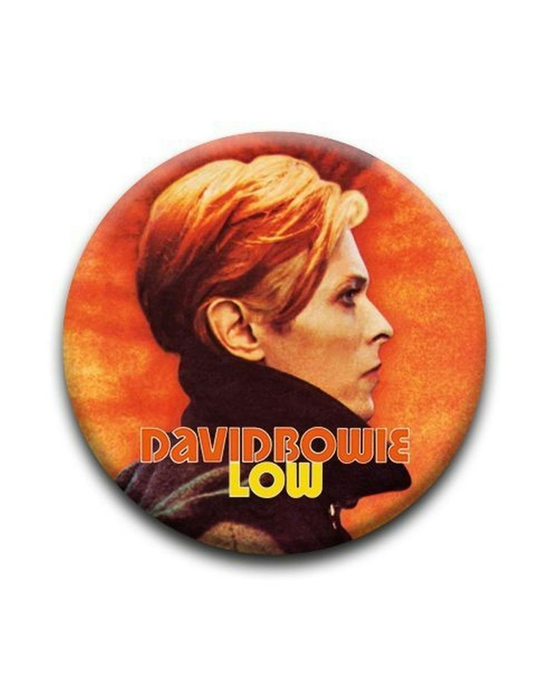 David Bowie Low 1 1/4" Rd. Button $0.47 Accessories