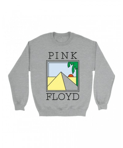 Pink Floyd Sweatshirt | Pyramid Art Sweatshirt $12.58 Sweatshirts