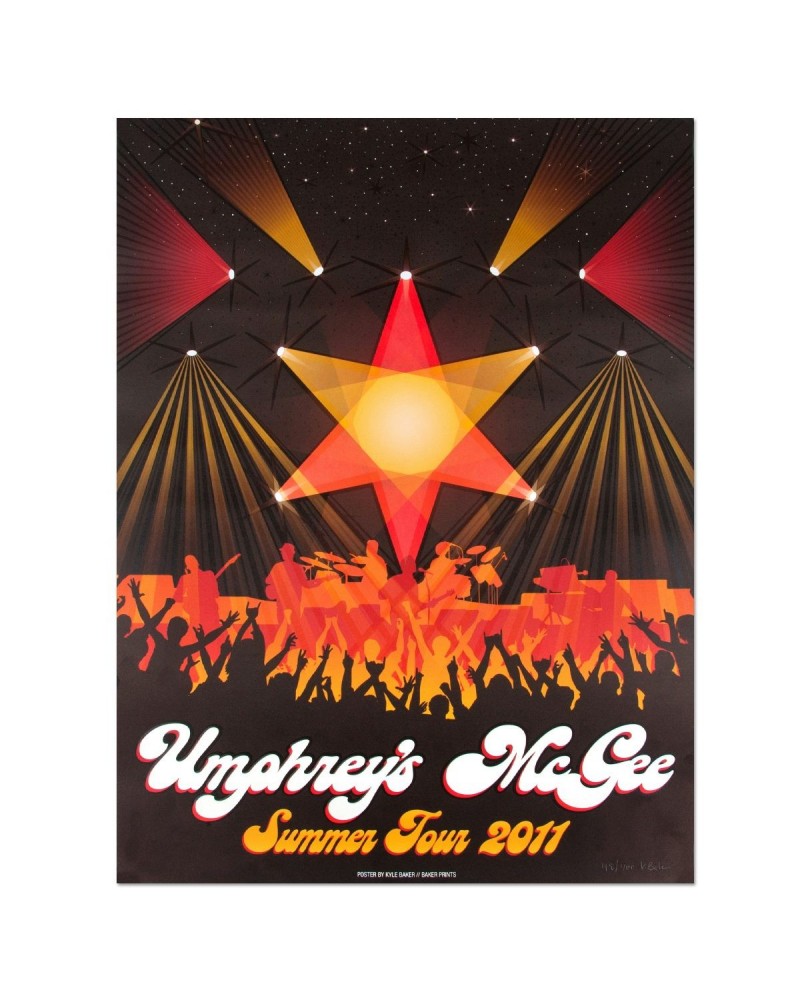 Umphrey's McGee Summer Tour Poster $3.10 Decor