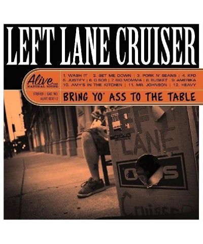 Left Lane Cruiser Bring Yo' Ass To The Table (Clear Orange Vinyl Record $16.00 Vinyl