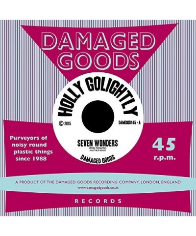 Holly Golightly SEVEN WONDERS / NOTHING LOST Vinyl Record $4.04 Vinyl