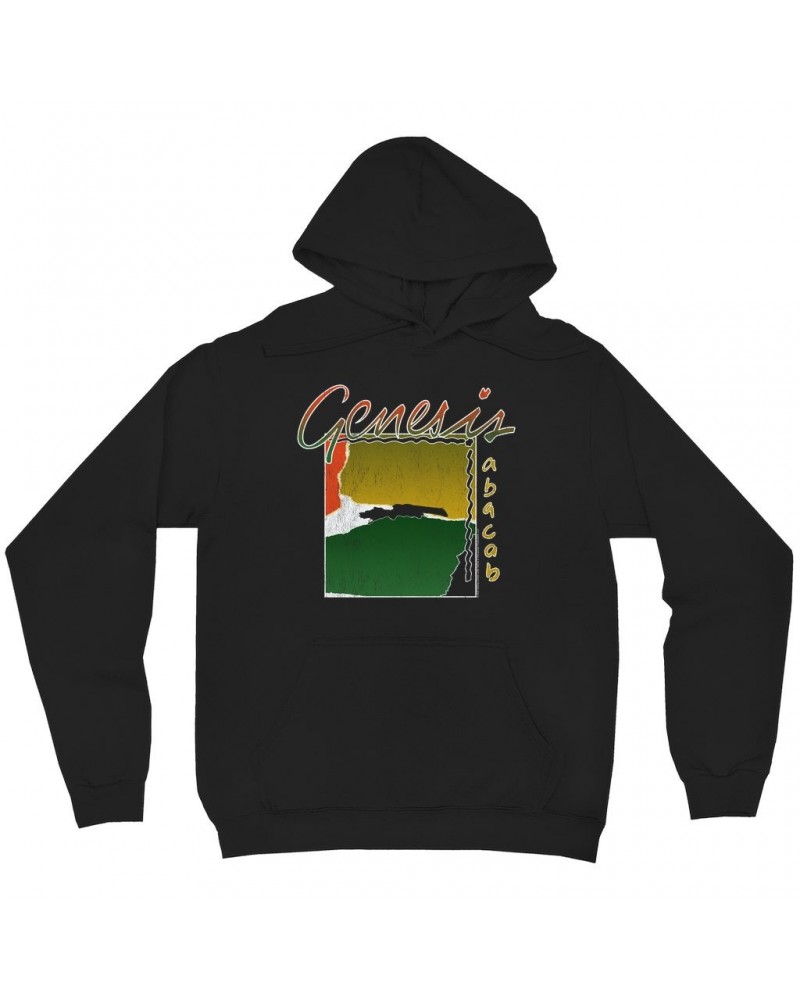 Genesis Hoodie | Retro Abacab Album Distressed Hoodie $13.98 Sweatshirts