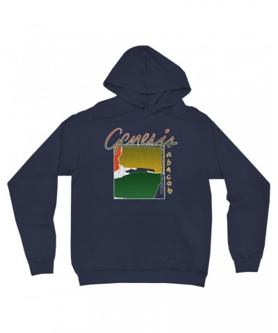 Genesis Hoodie | Retro Abacab Album Distressed Hoodie $13.98 Sweatshirts