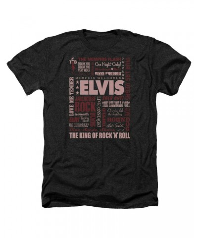 Elvis Presley Tee | WHOLE LOTTA TYPE Premium T Shirt $6.29 Shirts