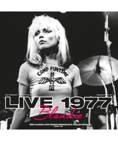 Blondie LP - Old Waldorf Live 1977 (Clear/Violet Splatter Vinyl) $16.73 Vinyl