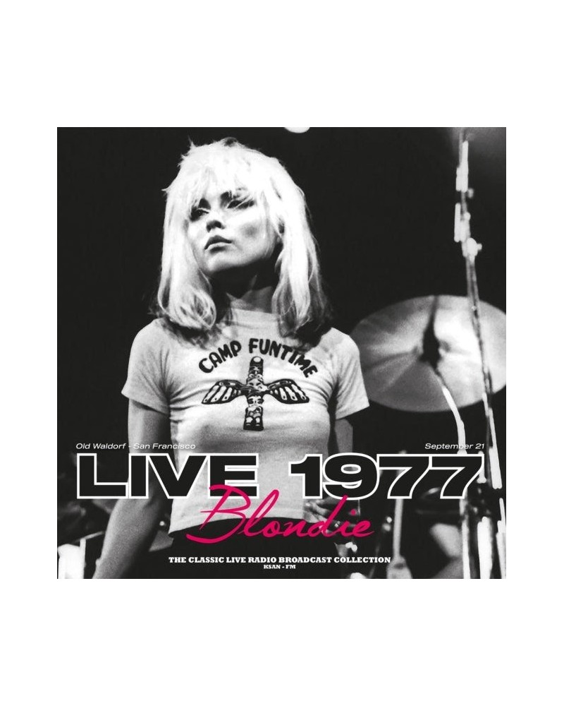 Blondie LP - Old Waldorf Live 1977 (Clear/Violet Splatter Vinyl) $16.73 Vinyl