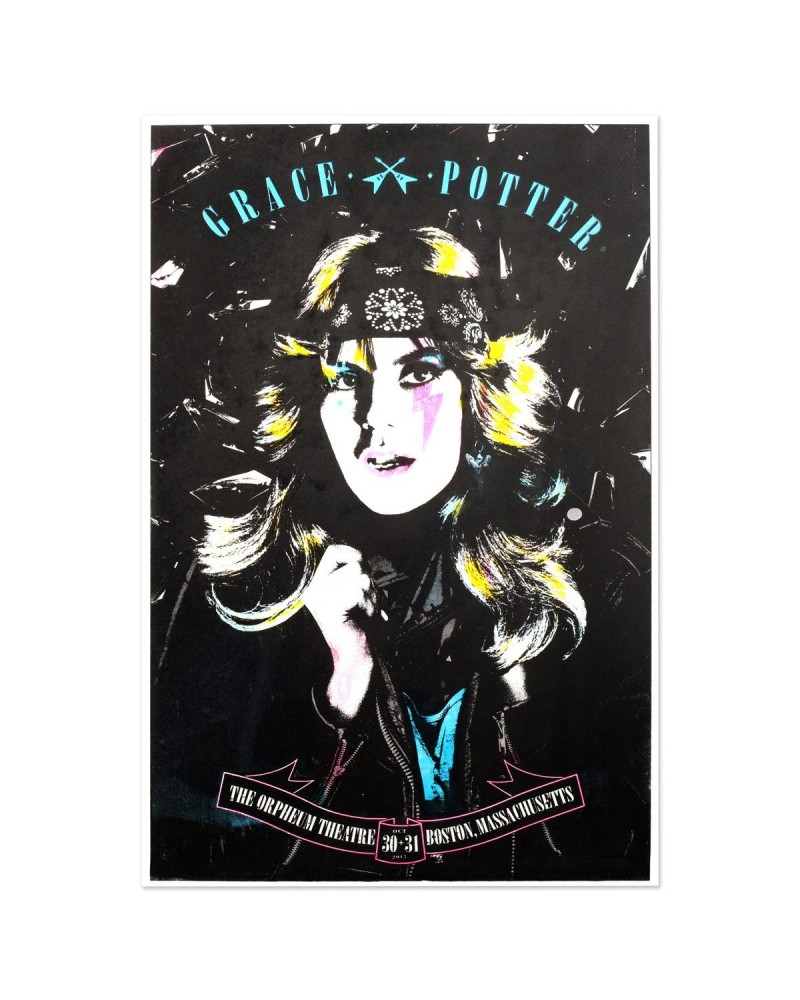 Grace Potter & The Nocturnals 10/30/15 - 10/31/15 Poster $4.80 Decor