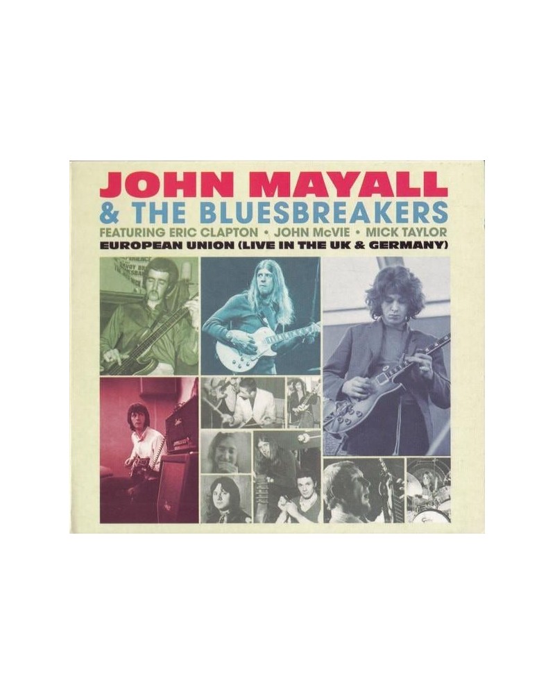 John Mayall & The Bluesbreakers EUROPEAN UNION: LIVE IN THE UK & GERMANY CD $10.78 CD