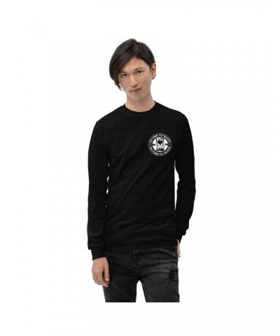 No Time To Waste N.T.T.W Front & Back Logo Men’s Long Sleeve Shirt $11.64 Shirts