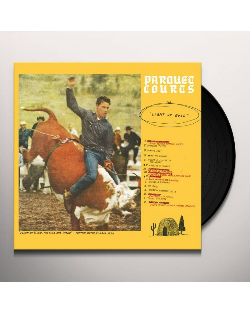 Parquet Courts Light Up Gold Vinyl Record $10.70 Vinyl