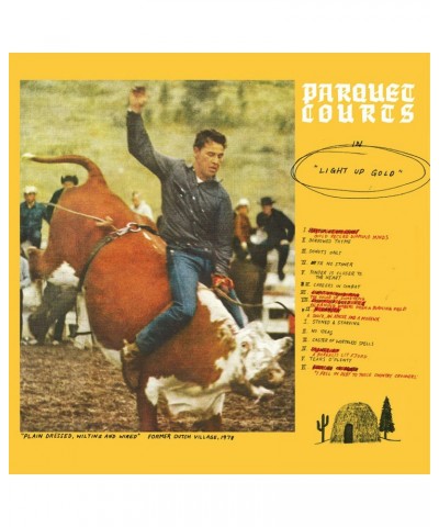 Parquet Courts Light Up Gold Vinyl Record $10.70 Vinyl