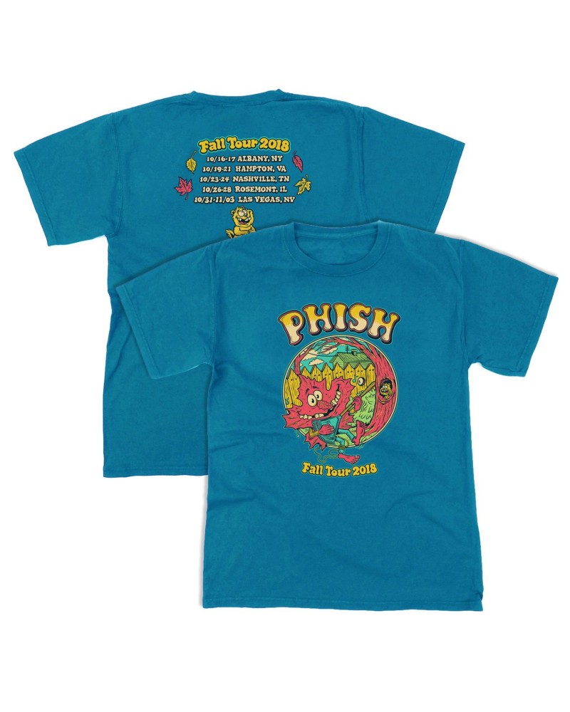 Phish Breezy Leaf Fall 2018 Tee $9.75 Shirts