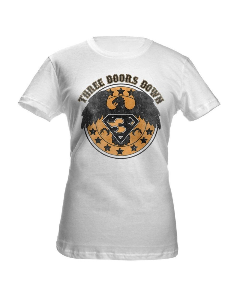 3 Doors Down Eagle Emblem Junior Tee $4.98 Shirts