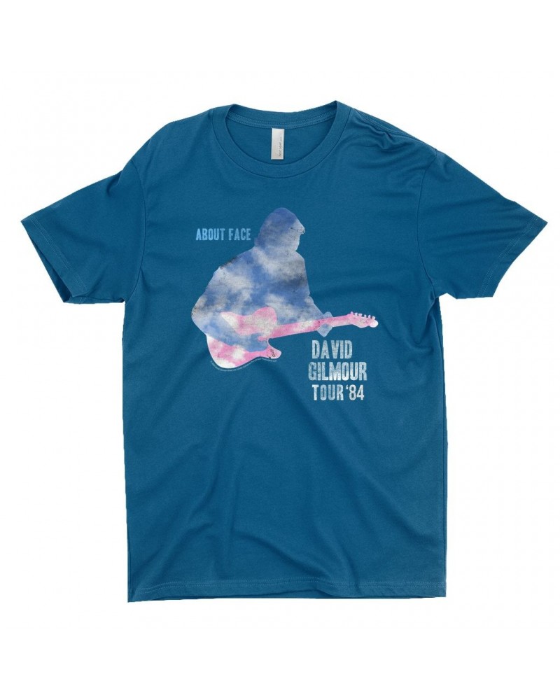 David Gilmour T-Shirt | About Face Concert Tour Shirt $10.98 Shirts