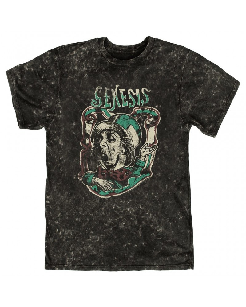 Genesis T-shirt | And The Mad Hatter Distressed Mineral Wash Shirt $11.98 Shirts