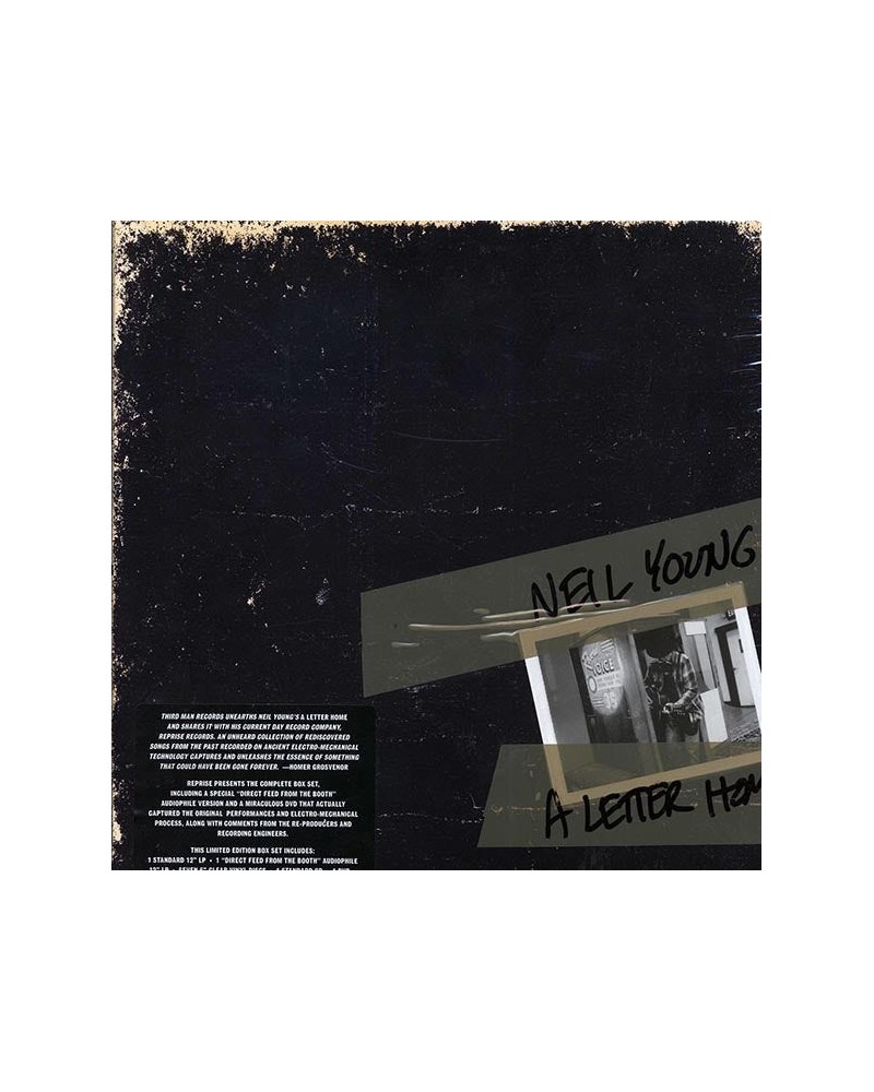 Neil Young LP - A Letter Home (2xLP) (box set) (incl. CD) (incl. DVD) (incl. 7x6" vinyl) $89.28 Vinyl