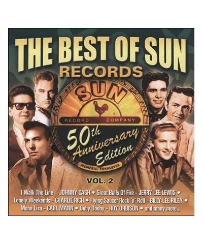 Sun Records The Best of Sun Records Vol. 2 - 50th Anniversary CD $4.80 CD