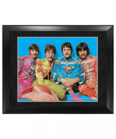 The Beatles Through the Years: 1967 Sgt. Pepper Group Pose Framed Photo $54.60 Decor