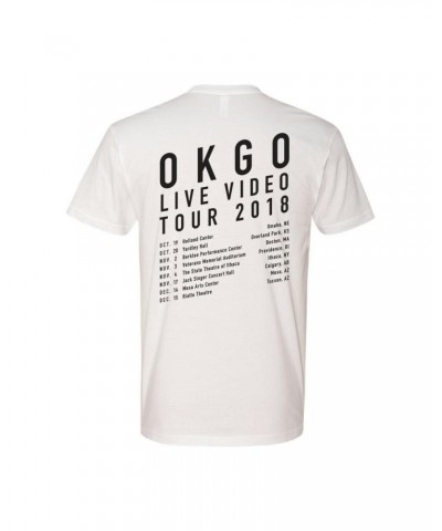 OK Go 2018 Tour Tee (White) $6.25 Shirts