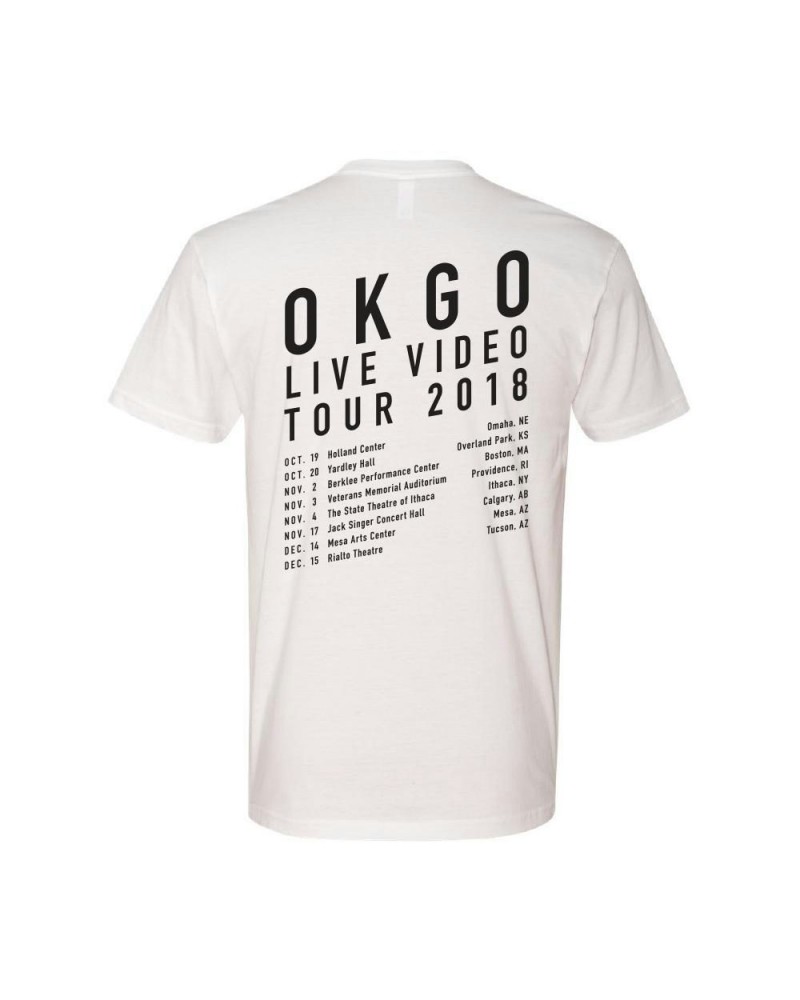 OK Go 2018 Tour Tee (White) $6.25 Shirts